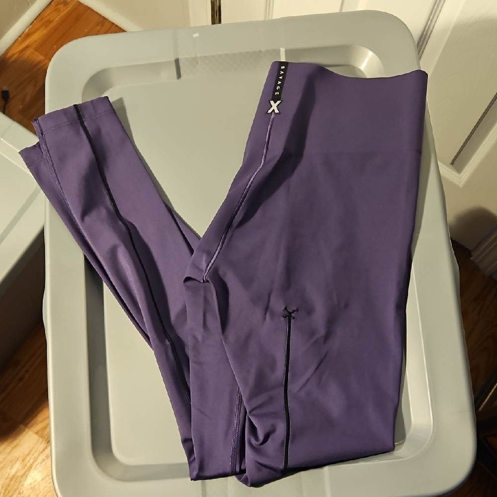 Savage X Fenty Purple Leggings